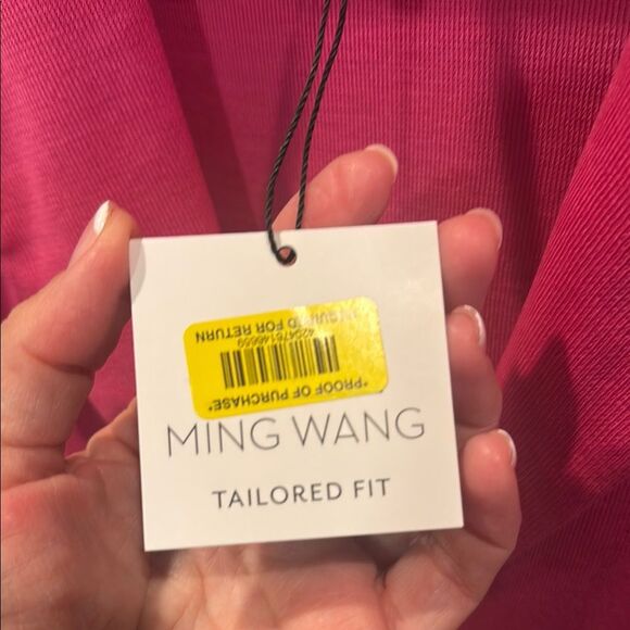Ming Wang Pink Blazer button front size small - Picture 4 of 10